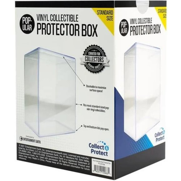 Entertainment Earth Vinyl Collectible Premium Interlocking Hard Protector Box - Picture 3 of 4